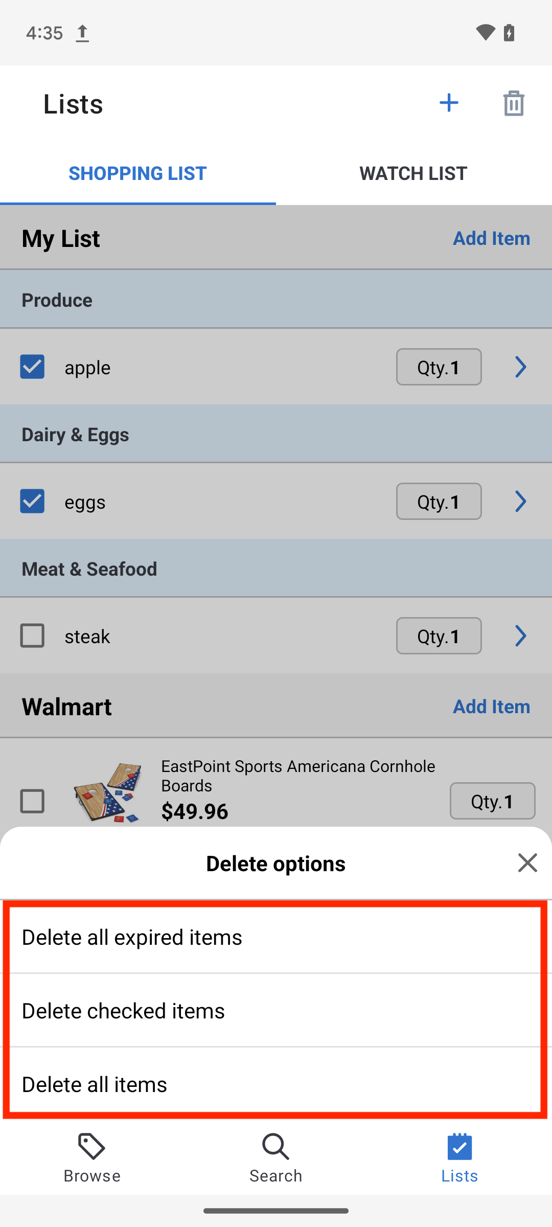 How to Delete Items from My Shopping/Clippings List reebee Help Center